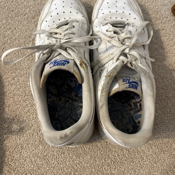 Nike Air Force 1 White Sneakers - Picture 5 of 5